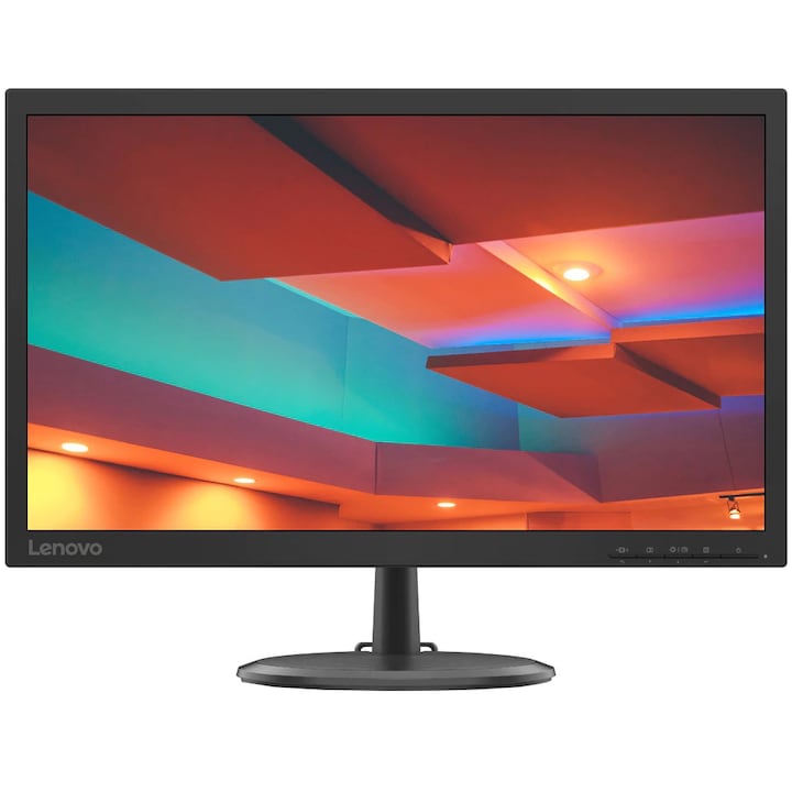 Monitor LED TN Lenovo C22-25, 21.5", 75Hz, Full HD, HDMI, VGA, 5ms