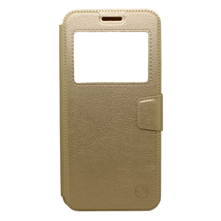 Husa Protectie Tip Carte Flip Cover Samsung Galaxy A71 Auriu