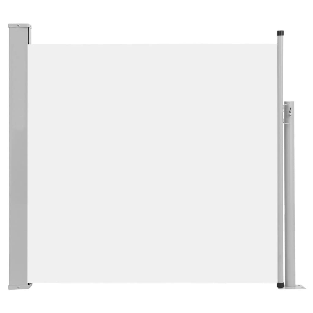 Copertina laterala retractabila de terasa, vidaXL, Poliester/Otel, 170 x 300 cm, Crem