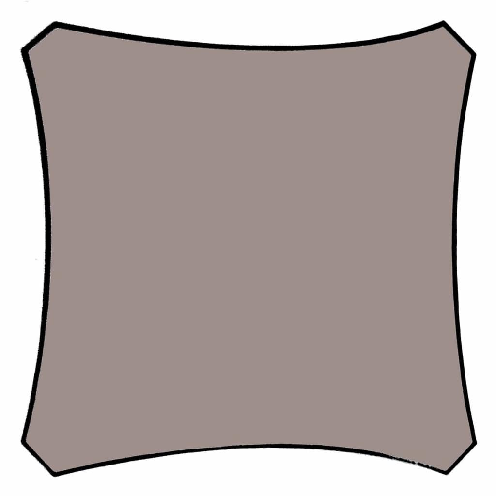 Copertina parasolar, Perel, Poliester, 3,6 x 3,6 m, Maro
