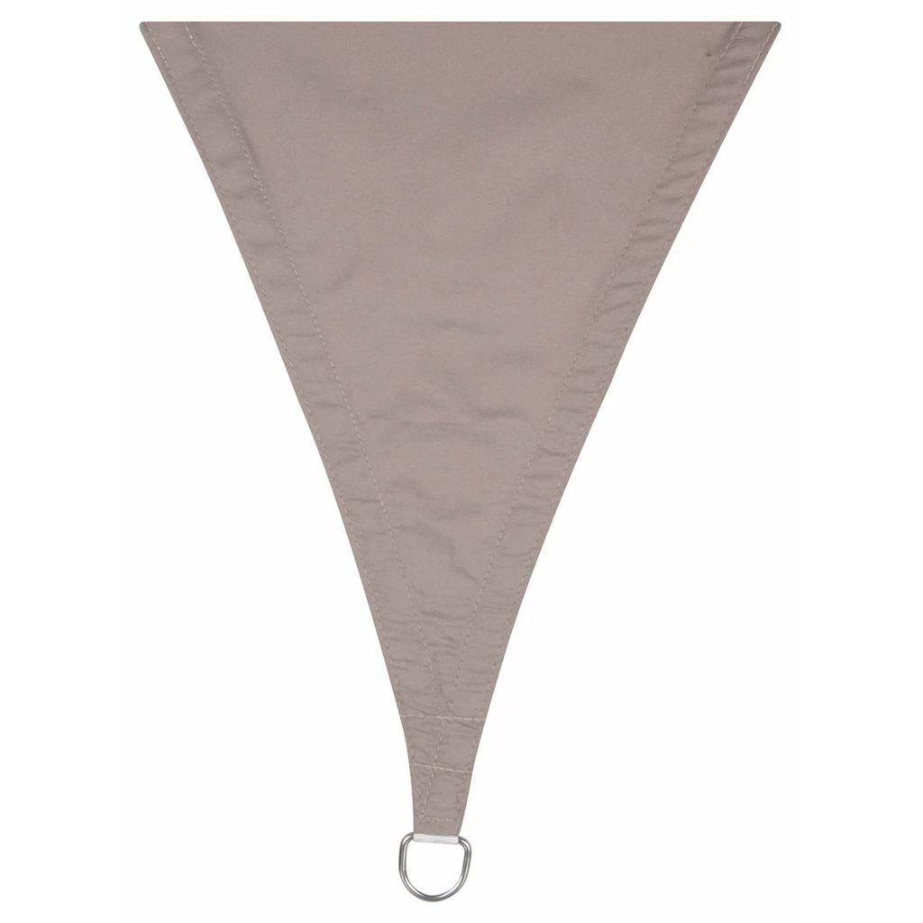 Copertina parasolar triunghiular, Perel, Poliester, 3,6 x 3,6 x 3,6 m, Maro