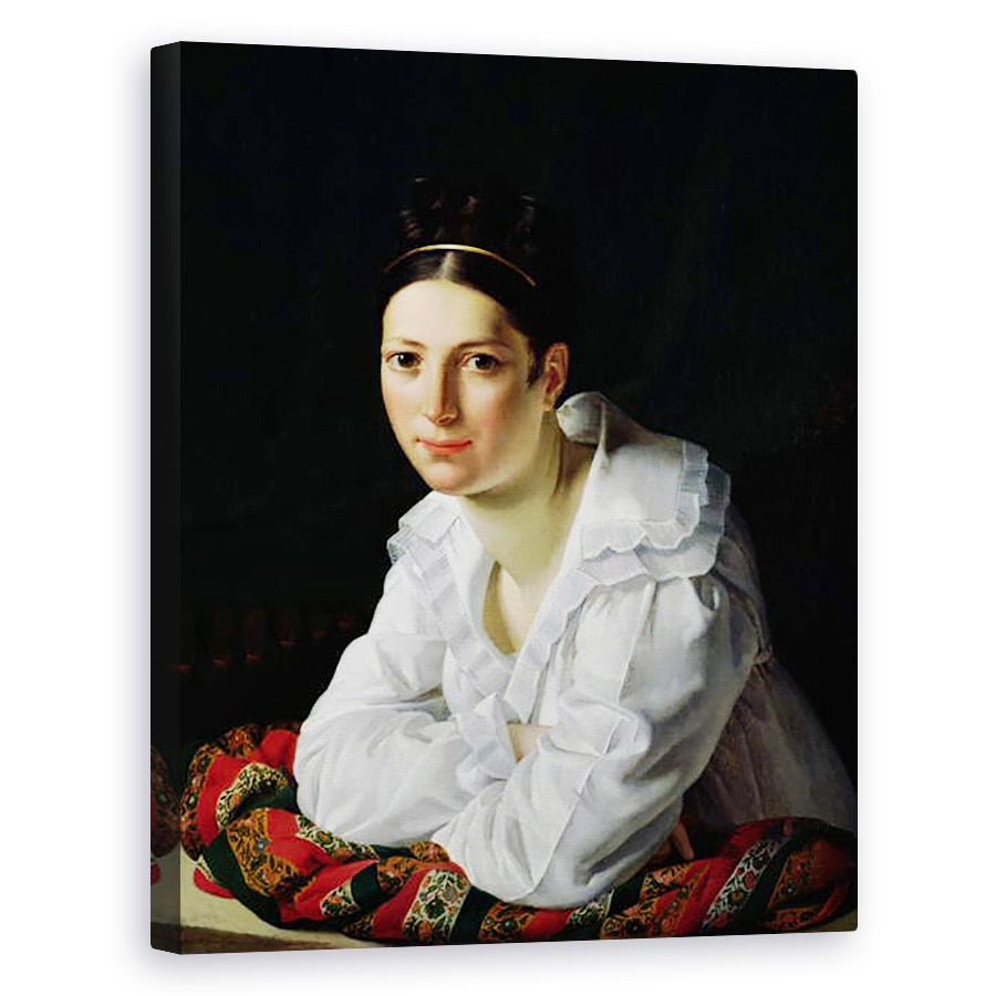 Tablou canvas - Claude-Marie Dubufe - Madama Claude Marie Dubufe, 60 x 75 cm