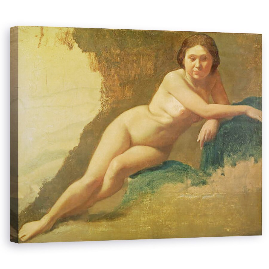 Tablou canvas - Edgar Degas - Studiu nud, 60 x 75 cm