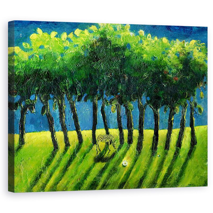 Tablou canvas - Gigi Sudbury - Copaci, 80 x 100 cm