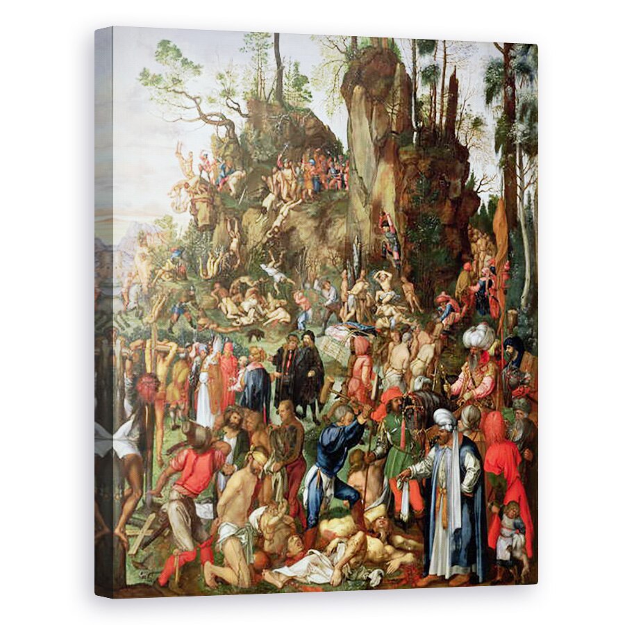 Tablou canvas - Jacques Charles Oudry - Lebada in cuibul sau, 40 x 50 cm