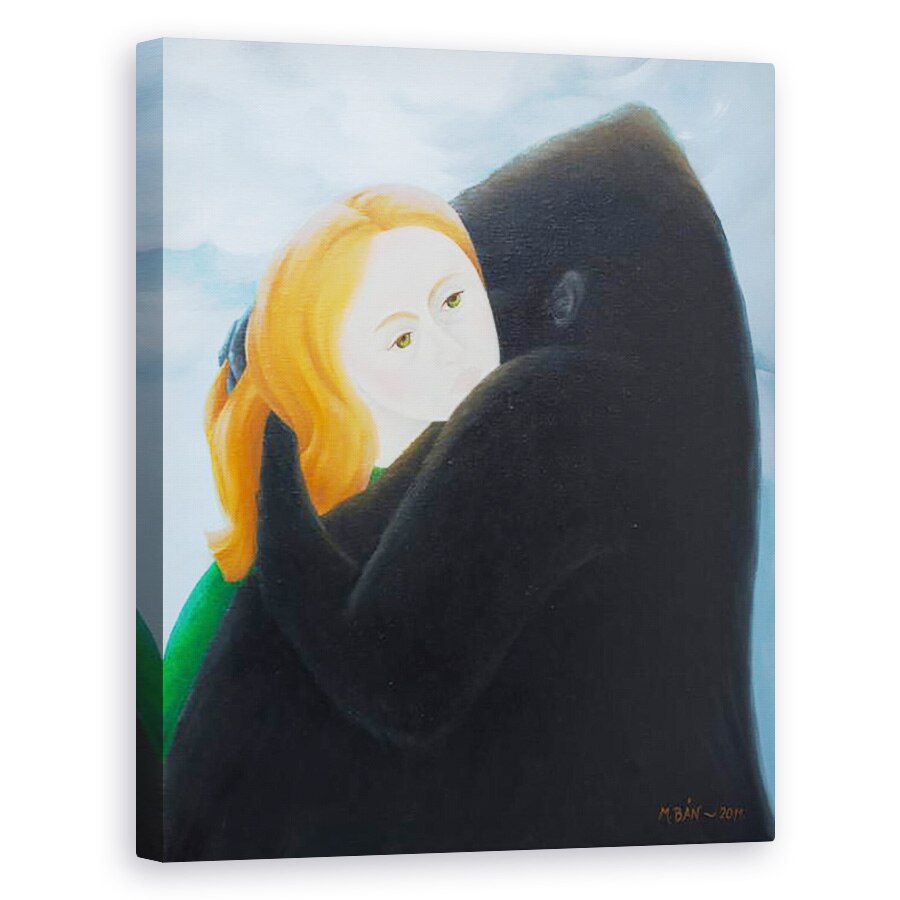 Tablou canvas - Magdolna Ban - imbratiseaza, 60 x 75 cm