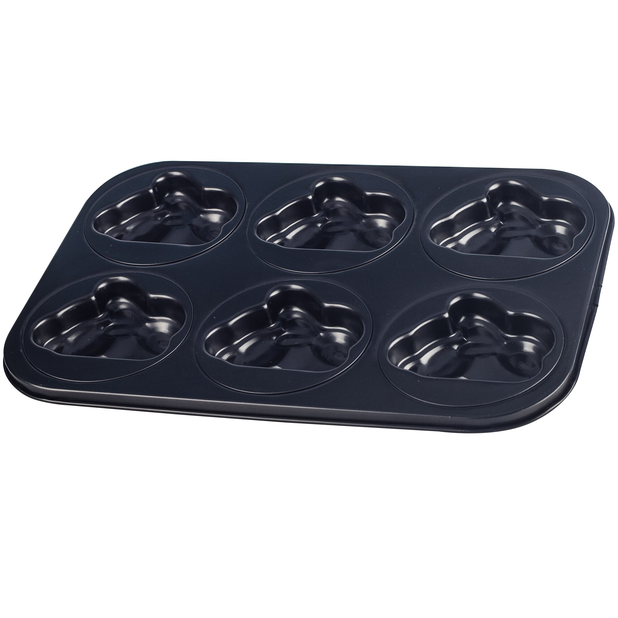 Tava 6 forme iepuras Vanora, 38x26x2.5cm