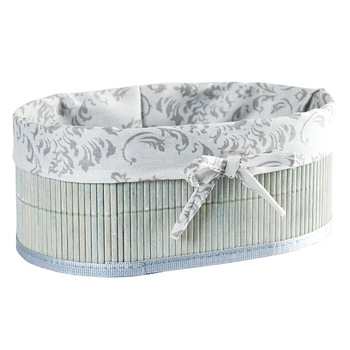 Cos depozitare oval small Heinner Care, pliabil, Bambus + Husa Cos depozitare oval small Heinner Care, pliabil, Bambus + Husa