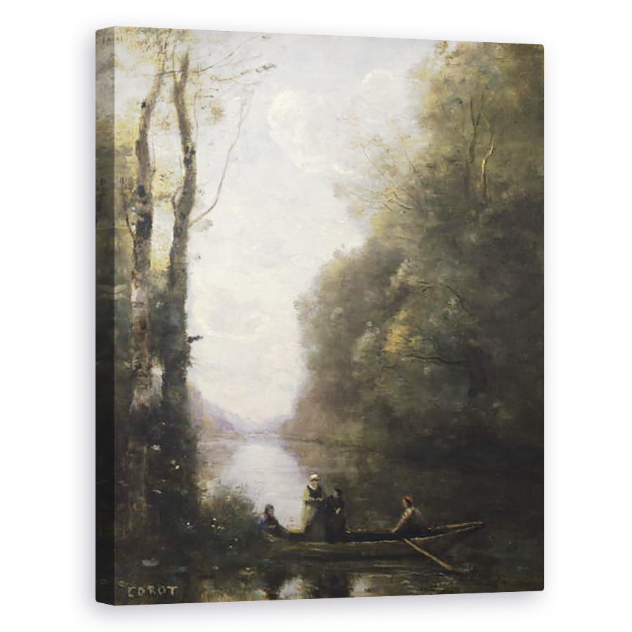 Tablou canvas - Helen White - Fluture albastru, 40 x 50 cm