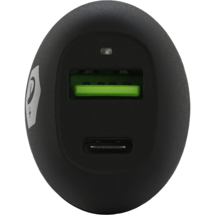 Incarcator auto, ultra rapid, dual A+ USB, Quick Charge + PD 27W