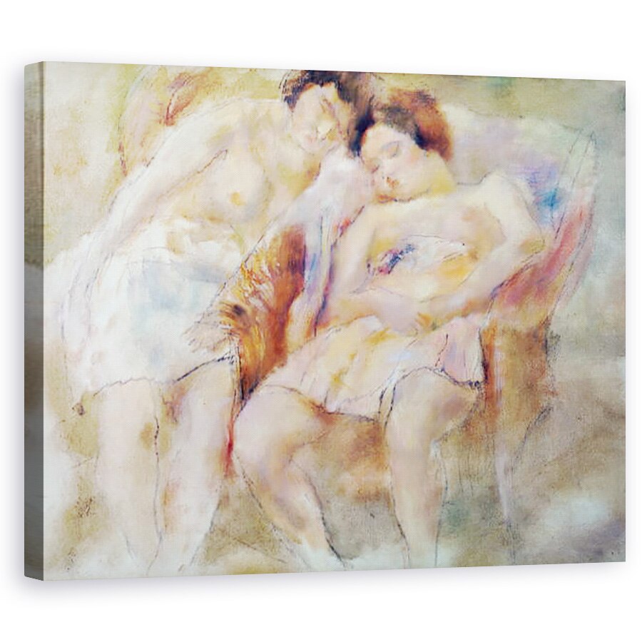 Tablou canvas - Jean Auguste Dominique Ingres - Henri al IV-lea regele Frantei si Navarrei se joaca cu copiii sai, 40 x 50 cm