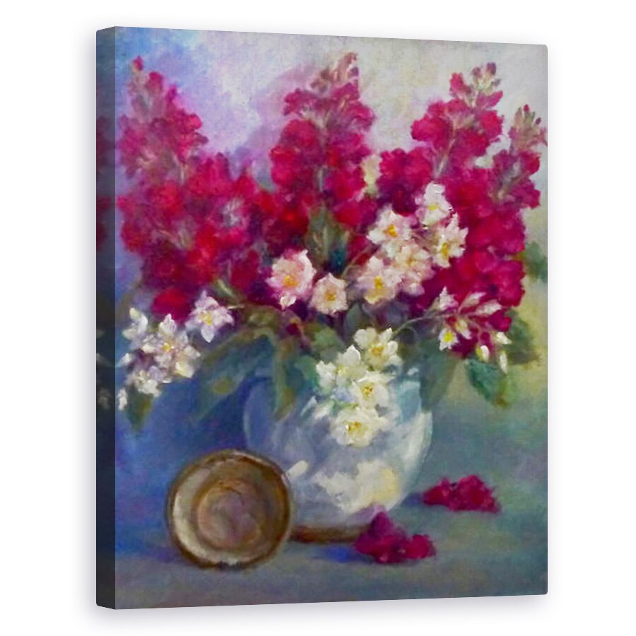 Tablou canvas - Lee Campbell - Stocurile si florile de Portocaliu, 2020, 60 x 75 cm