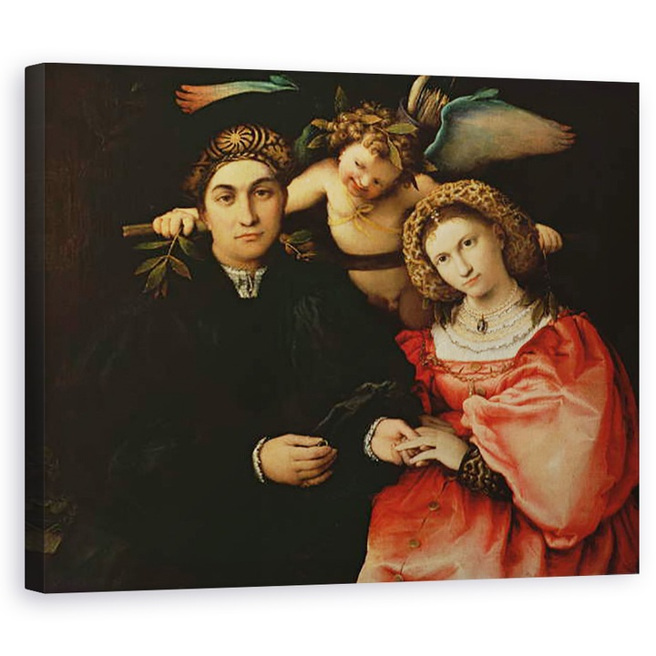 Tablou canvas - Lincoln Seligman - Plasele pescarilor, 40 x 50 cm