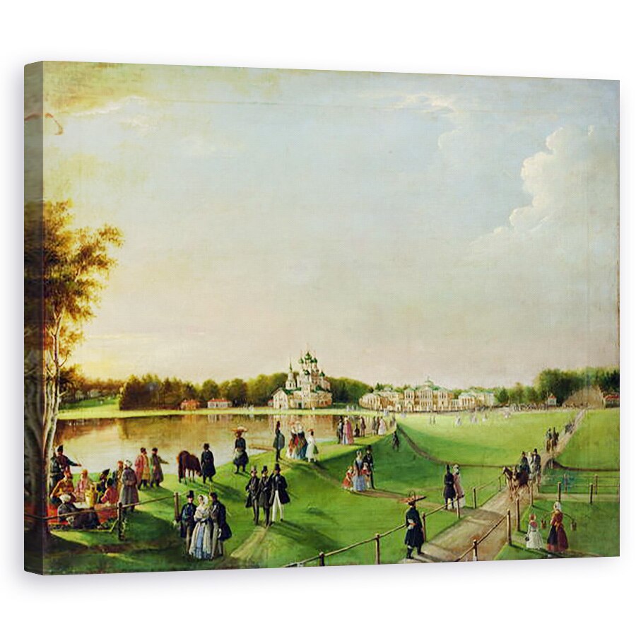 Tablou canvas - Scoala Rusa - Parcul in Ostankino, 40 x 50 cm