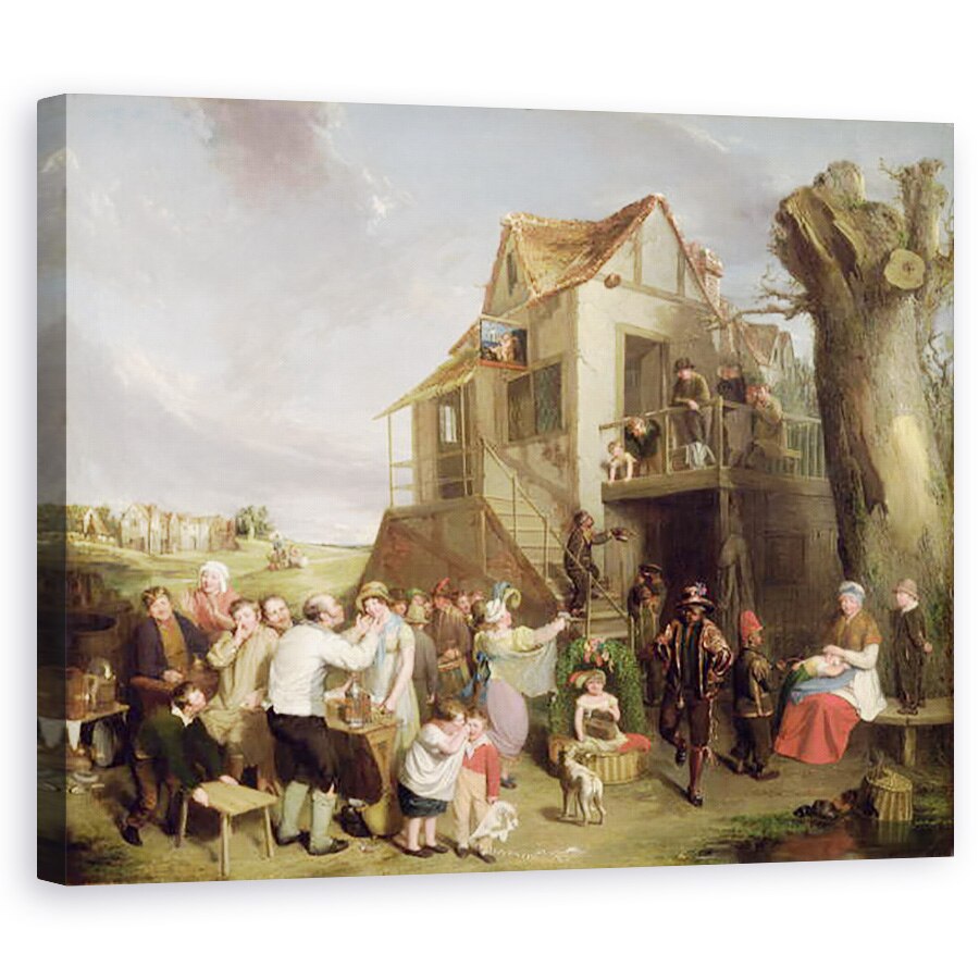 Tablou canvas - William Collins - O zi de mai, 40 x 50 cm