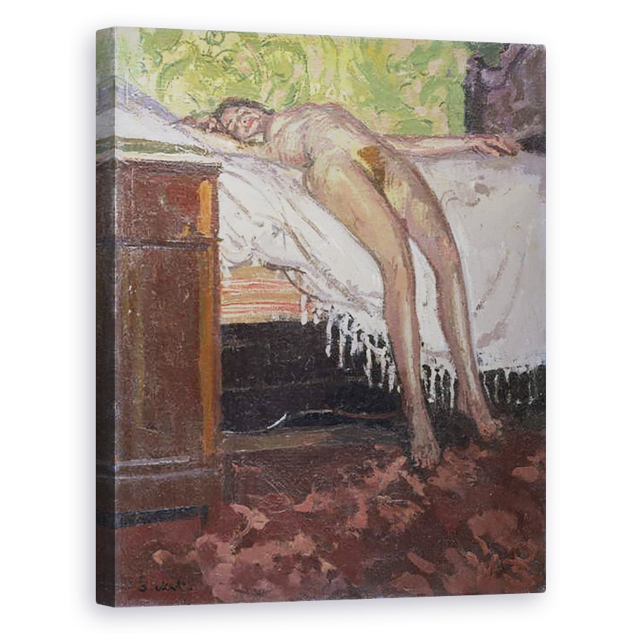 Tablou canvas - William Anderson - Pasageri asteptand navele ancorate, 40 x 50 cm