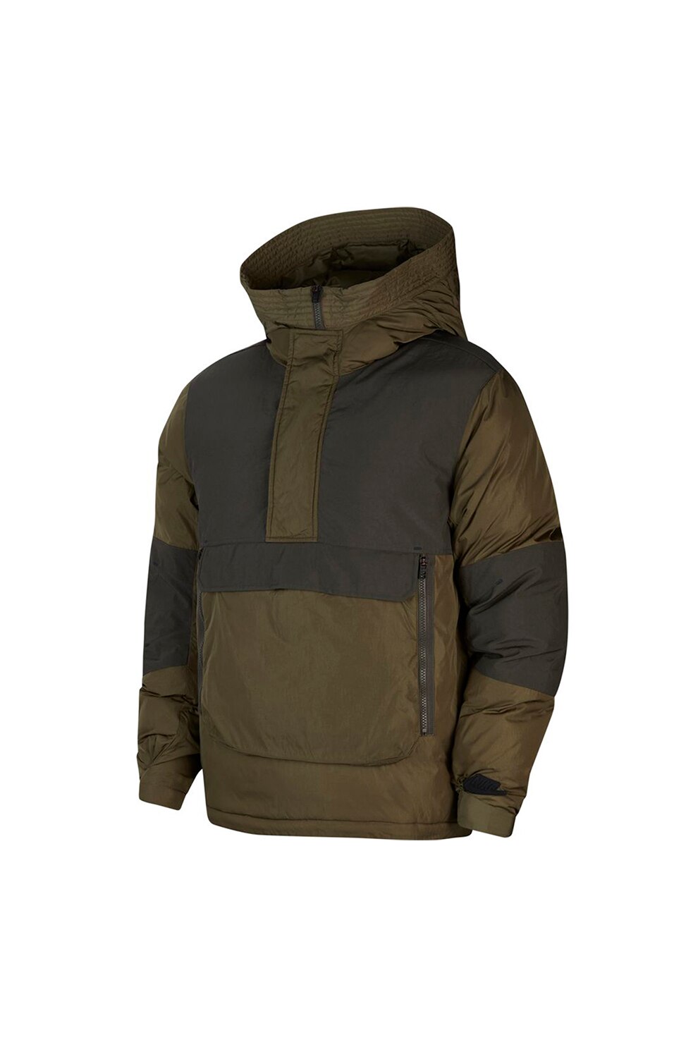 Nike, Geaca cu vatelina, fara inchidere Sportswear, Verde oliv