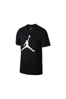 Nike, Tricou de bumbac cu imprimeu logo Jumpman, Negru Nike, Tricou de bumbac cu imprimeu logo Jumpman, Negru