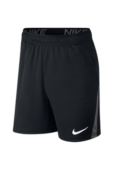 Nike, Pantaloni scurti cu benzi laterale contrastante si tehnologie Dri-Fit pentru fitness, Negru Nike, Pantaloni scurti cu benzi laterale contrastante si tehnologie Dri-Fit pentru fitness, Negru