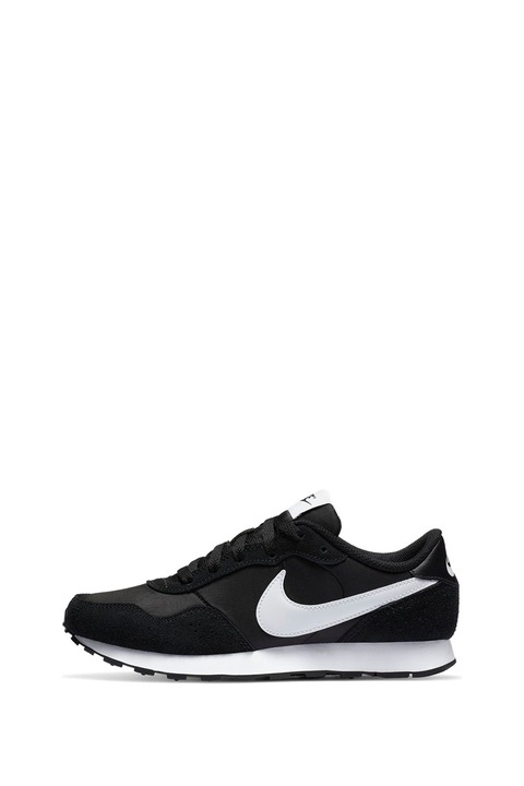Nike, Pantofi sport cu insertii de piele intoarsa MD Valiant, Negru