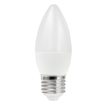 Bec LED HEDA lumanare C37 E27 5.5W=40W 470lm lumina calda 3000K Bec LED HEDA lumanare C37 E27 5.5W=40W 470lm lumina calda 3000K