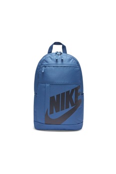 Nike, Rucsac unisex cu logo supradimensionat Elemental, Bleumarin Nike, Rucsac unisex cu logo supradimensionat Elemental, Bleumarin