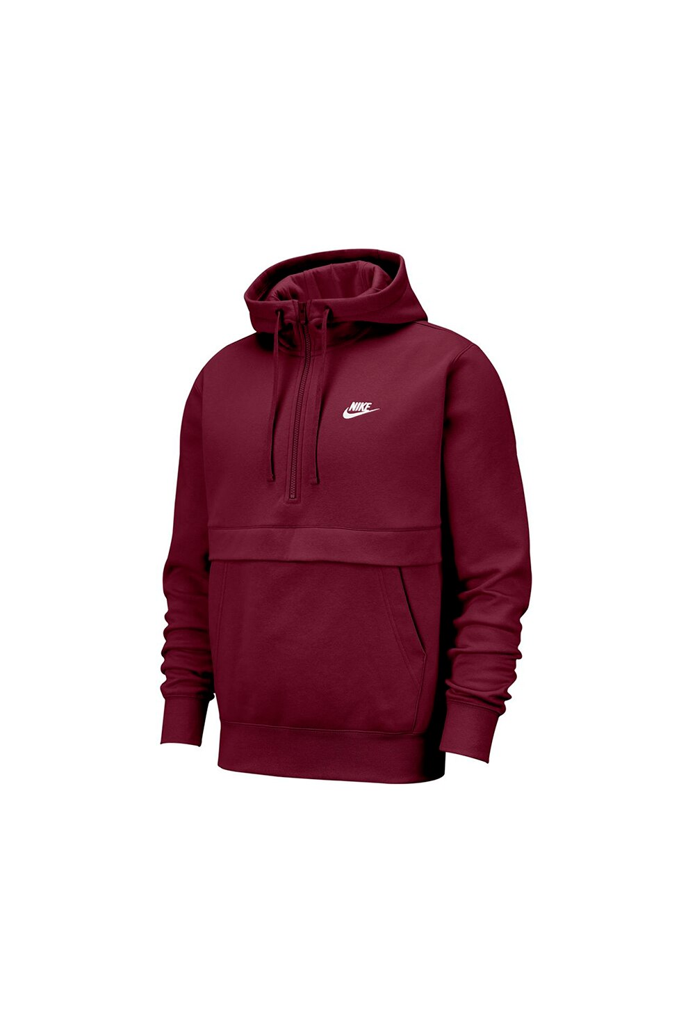 Nike, Hanorac cu fenta cu fermoar BV2699, Violet tyrian