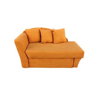 Canapea pat 1 persoana Camelia Mango, Mobila Domnel, extensibila si cu lada de depozitare, 150 x 80 cm, DR Canapea pat 1 persoana Camelia Mango, Mobila Domnel, extensibila si cu lada de depozitare, 150 x 80 cm, DR