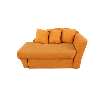 Canapea pat 1 persoana Camelia Mango, Mobila Domnel, extensibila si cu lada de depozitare, 150 x 80 cm, STG Canapea pat 1 persoana Camelia Mango, Mobila Domnel, extensibila si cu lada de depozitare, 150 x 80 cm, STG