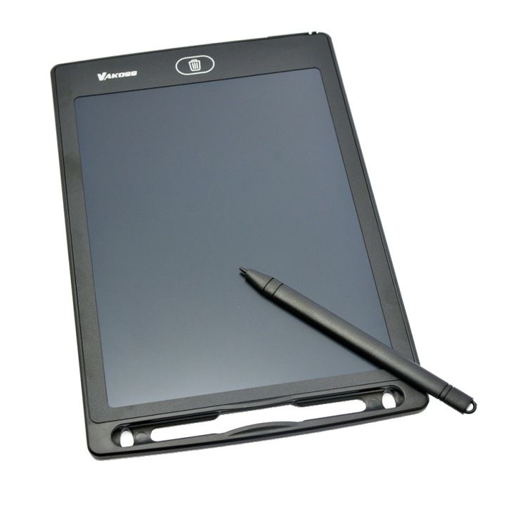 Tableta Grafica pentru scris si desenat, LCD 8.5 inci, Negru - Vakoss