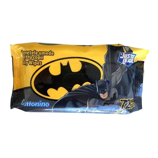 Servetele umede Batman ,72 buc, Cottonino