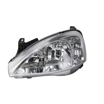 Far stanga cromat electric (fara motor electric) bec H7/H7 Opel Corsa C 1,0/1,2/1,3/1,4/1,8 2000-2009 Far stanga cromat electric (fara motor electric) bec H7/H7 Opel Corsa C 1,0/1,2/1,3/1,4/1,8 2000-2009