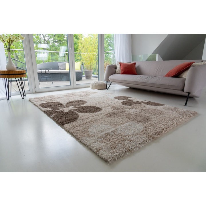 Rodeo Drive Shaggy 473 beige (bézs) szőnyeg 80x150cm
