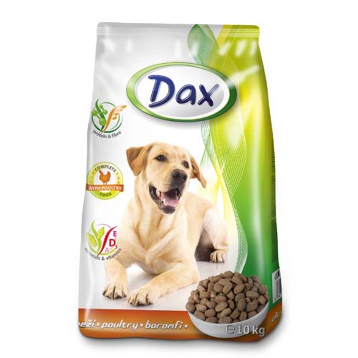 Dax Dog Dry 10kg Poultry granulált baromfis kutyatáp