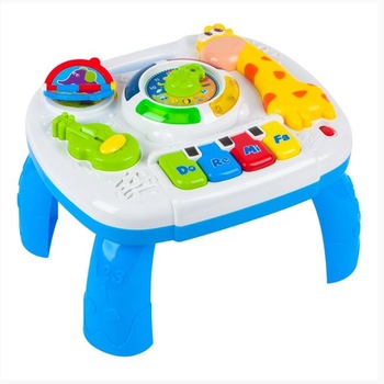 Masa interactiva JM, Cu pian, 12 luni+, Multicolor Masa interactiva JM, Cu pian, 12 luni+, Multicolor