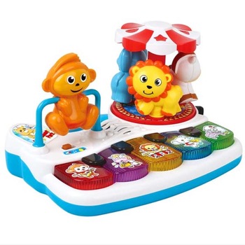 Jucarie muzicala, Felis, 20x15x18, Plastic, Multicolor Jucarie muzicala, Felis, 20x15x18, Plastic, Multicolor