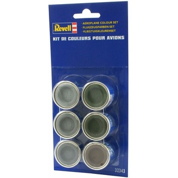 Set 6 vopsele pe baza de ulei pentru aeronave Revell Aircraft 32343, 14 ml Set 6 vopsele pe baza de ulei pentru aeronave Revell Aircraft 32343, 14 ml