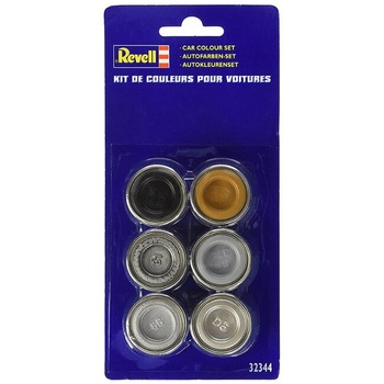 Set 6 vopsele pe baza de ulei pentru automobile Revell Aircraft 32344, 14 ml Set 6 vopsele pe baza de ulei pentru automobile Revell Aircraft 32344, 14 ml