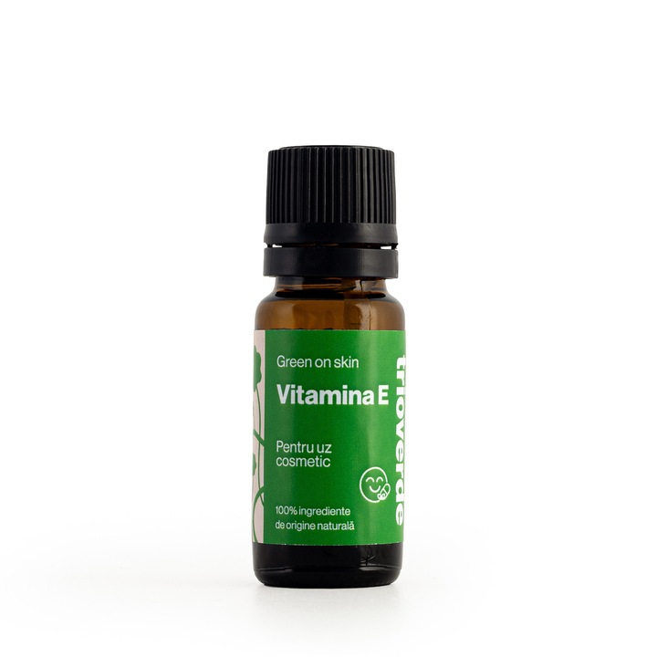 Vitamina E naturala pentru uz cosmetic Trioverde, 10ml