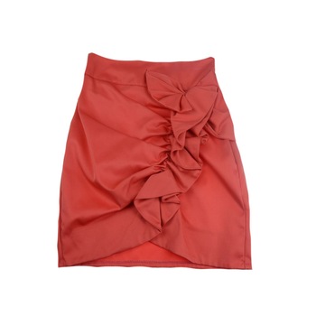 Fusta eleganta pentru fete NN PROF-1, Rosu, 134 cm Fusta eleganta pentru fete NN PROF-1, Rosu, 134 cm