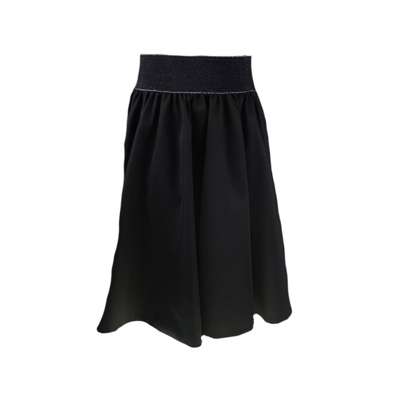 Fusta eleganta pentru fete NN FLN-1, Negru, 134 cm