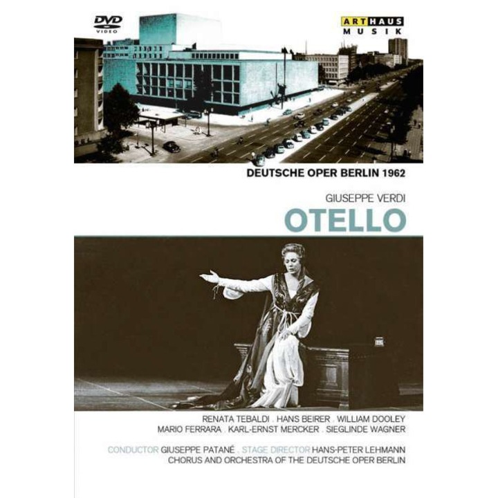 Verdi Giuseppe & Patane Giuseppe & Tebaldi & Beirer & Dooley & Ferrara & Mercker & Wagner: Otello [DVD]