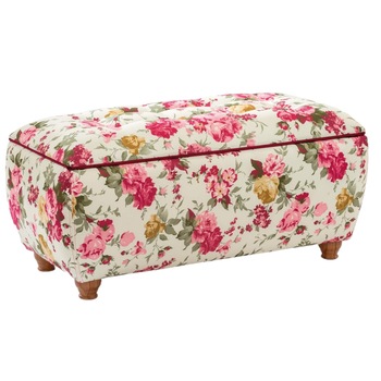 Lada de depozitare - otomana Colectia Flower, 100 x 50 x 50 cm Lada de depozitare - otomana Colectia Flower, 100 x 50 x 50 cm