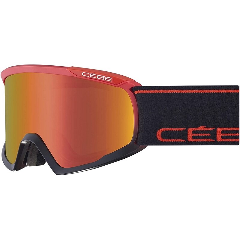 Ochelari Ski Cebe Fanatic Negru Mat-Rosu ,Marime L,Lentila S2,CBG275