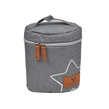 Geanta termica pentru biberoane NOVOKIDS™ Charlie Thermo Bag , Capacitate 2 biberoane, Inchidere cu fermoar, Material izolator termic, Gri Jeans Geanta termica pentru biberoane NOVOKIDS™ Charlie Thermo Bag , Capacitate 2 biberoane, Inchidere cu fermoar, Material izolator termic, Gri Jeans