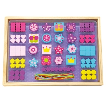 Set creeaza-ti bijuteriile, Imaginarium Happy Jewelry Kit cu 90 de piese de diferite dimensiuni si modele, inclusiv snururile pentru bratari si coliere Set creeaza-ti bijuteriile, Imaginarium Happy Jewelry Kit cu 90 de piese de diferite dimensiuni si modele, inclusiv snururile pentru bratari si coliere