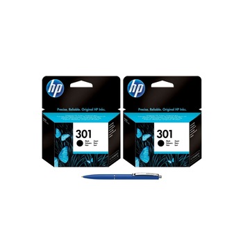 Pachet MAG4U Cartuse Cerneala Originale 2 bucati CH561EE (301) Black si Pix Schneider Pachet MAG4U Cartuse Cerneala Originale 2 bucati CH561EE (301) Black si Pix Schneider