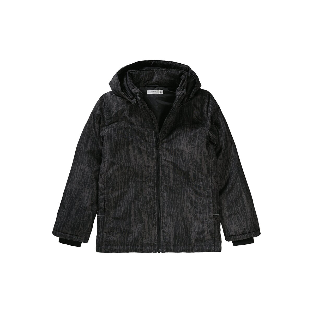 Geaca baieti Nitmelon by Name It,gri inchis,6 ani,116 cm