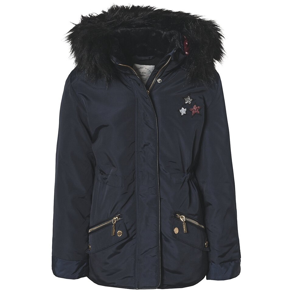 Geaca fete Tom Tailor, albastra, 92-98 cm, 2-3 ani