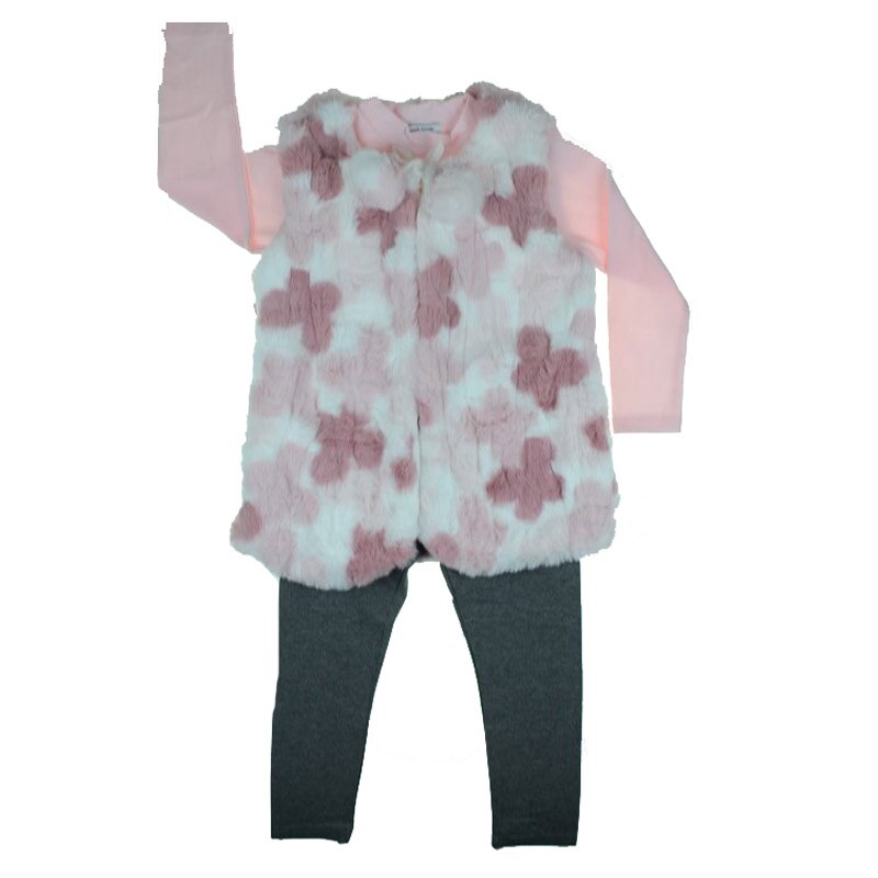 Compleu 3 piese pentru fete Happy House HH193M1, Multicolor